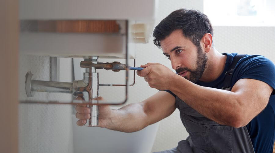 Tankless water heater installation in Glyndon, MD